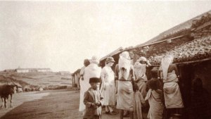 Rev. with badaga women